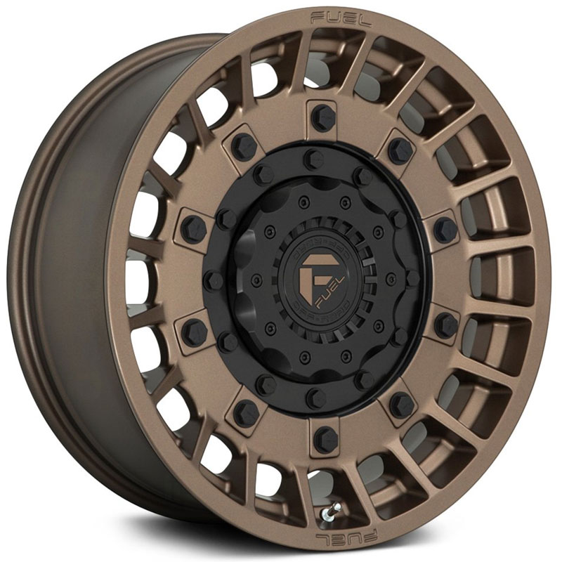 Fuel D725 Militia  Wheels Matte Bronze & Black