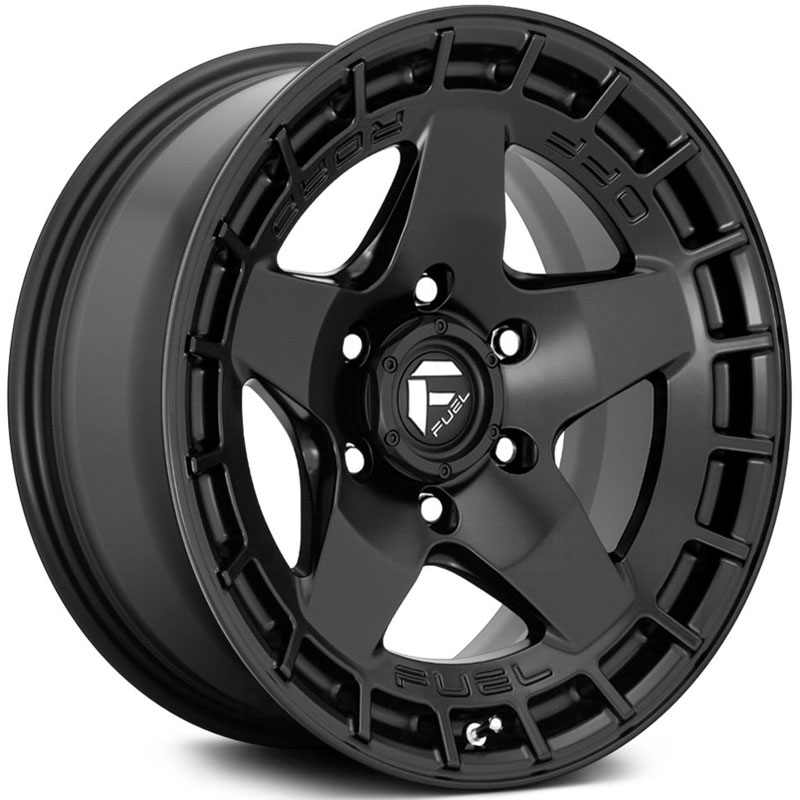 Fuel D733 Warp  Wheels Satin Black