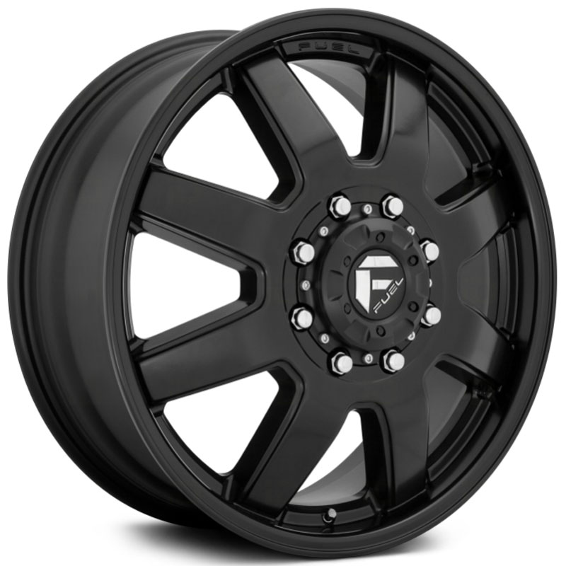 Fuel D436 Maverick Dually  Wheels Matte Black Front