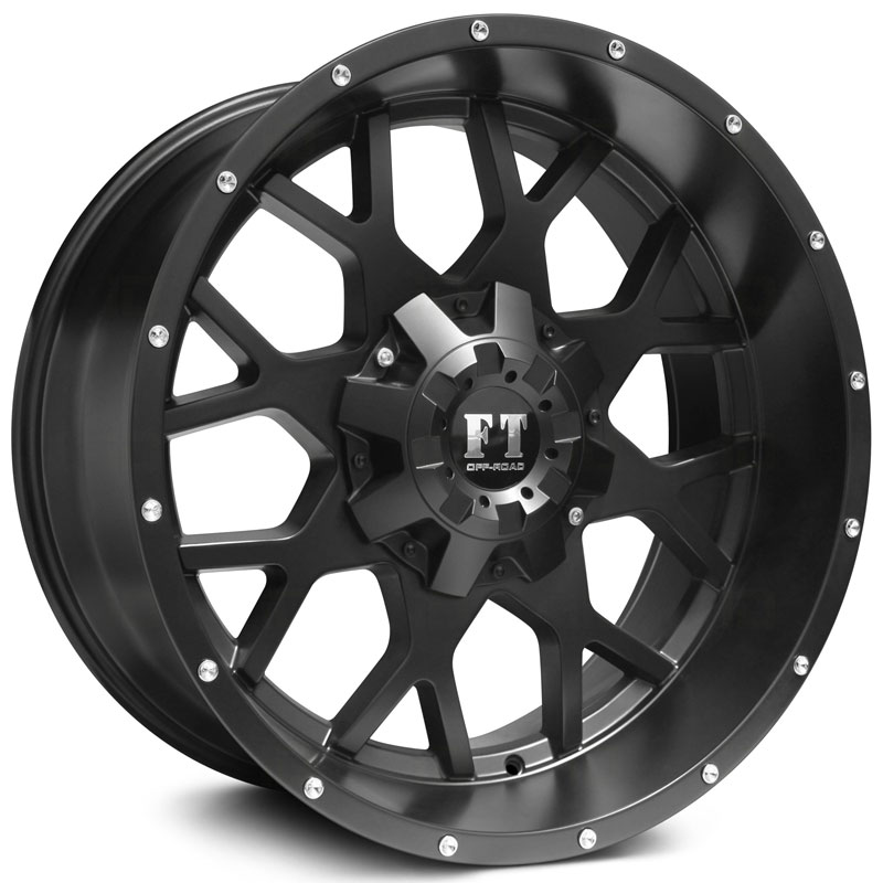 Full Throttle Full Throttle FT0151  Wheels Satin Black