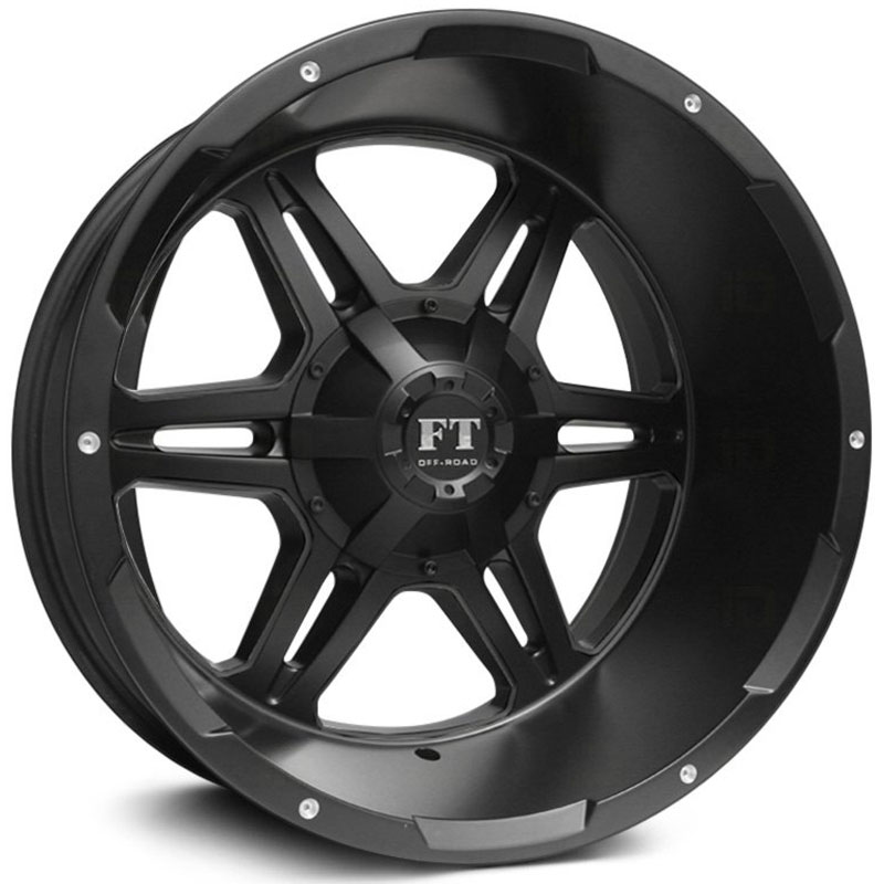 Full Throttle Full Throttle FT3  Wheels Satin Black