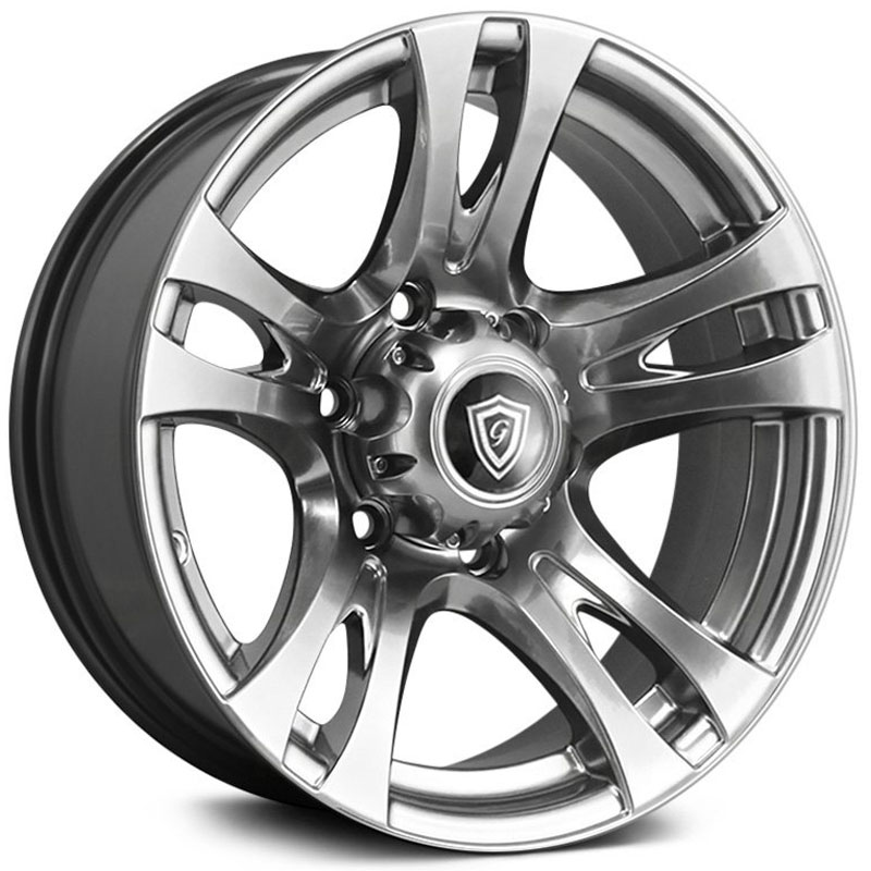 G-Line Alloys G5010  Wheels Hyper Black Machined 