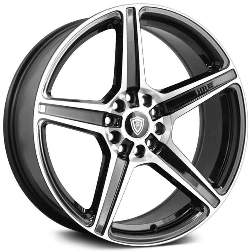 G-Line Alloys G5067  Wheels Gloss Black Machined Face