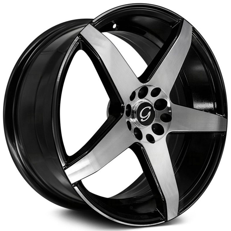 G-Line Alloys G5073  Wheels Gloss Black Machined Face