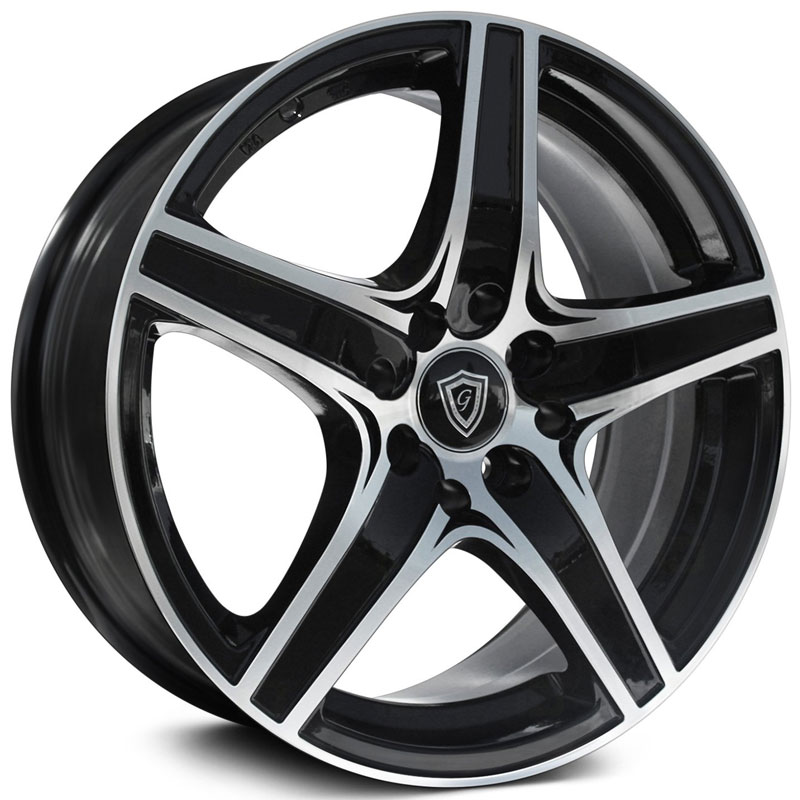 G-Line Alloys G5084  Wheels Gloss Black Machined Face