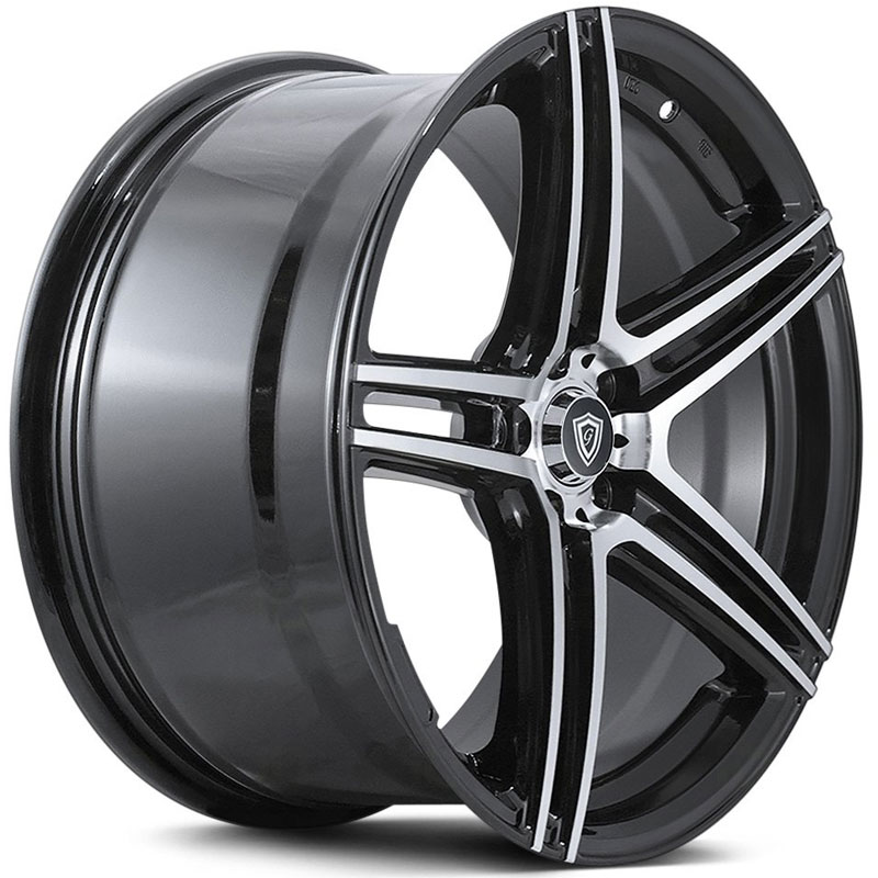 G-Line Alloys G5086  Wheels Gloss Black Machined Face