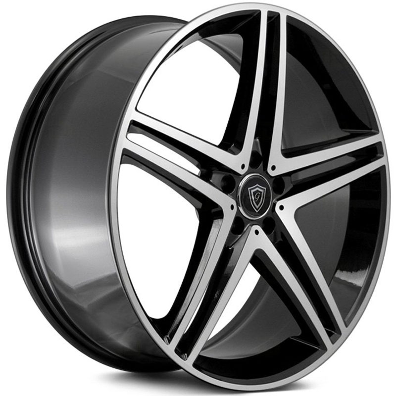 G-Line Alloys G5179 Gloss Black Machined Face