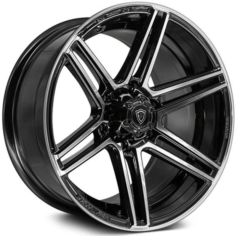 G-Line Alloys G6013  Wheels Gloss Black Machined