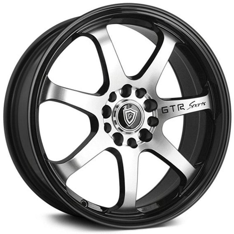 G-Line Alloys G7003  Wheels Gloss Black Machined