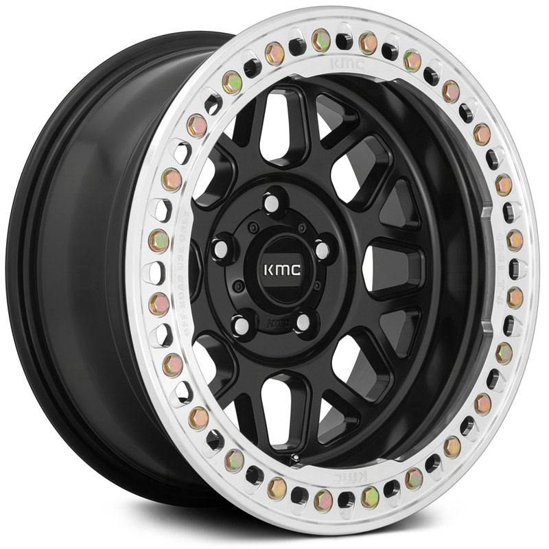 KMC KM235 Grenade Crawl  Wheels Satin Black