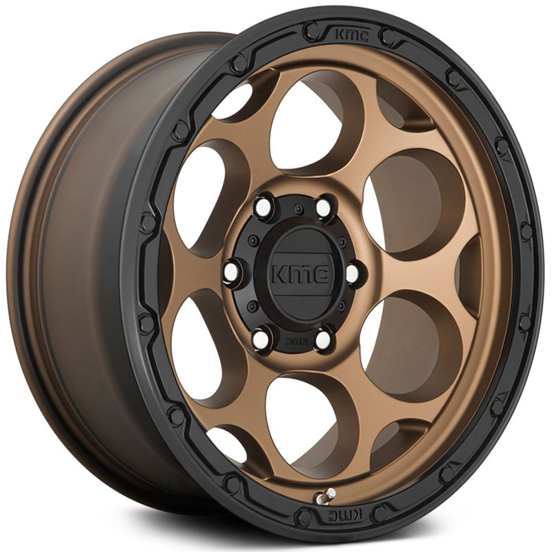 KMC KM541 Dirty Harry  Wheels Matte Bronze With Black Lip