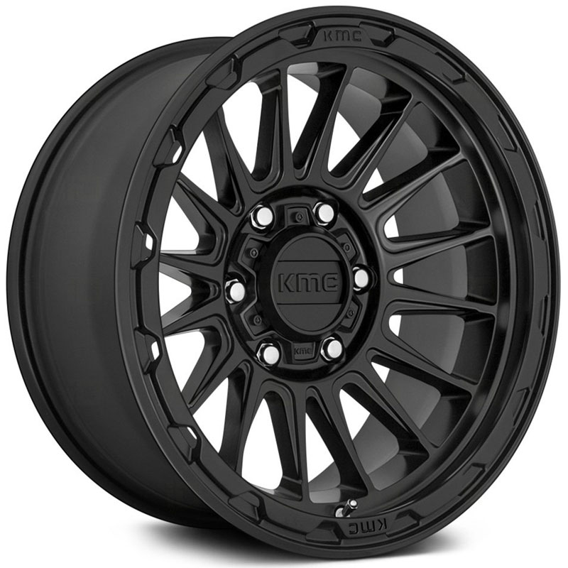 KMC KM542 Impact  Wheels Satin Black