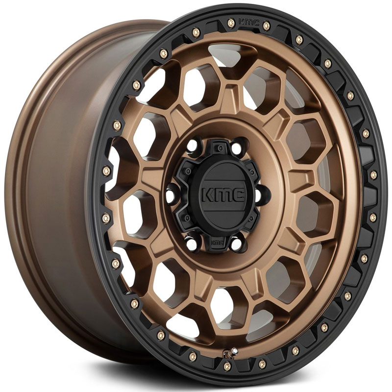 KMC KM545 Trek  Wheels Matte Bronze With Black Lip