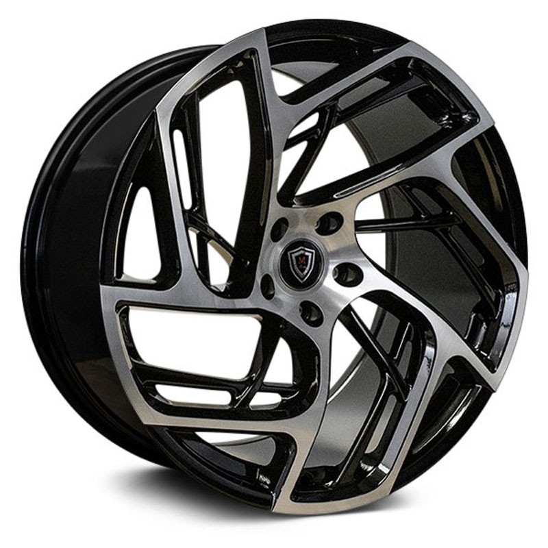 Marquee Luxury M1002  Wheels Gloss Black Machined