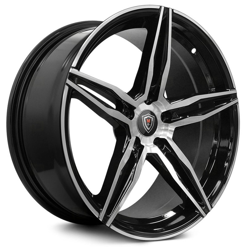 Marquee Luxury M8888  Wheels Gloss Black Machined