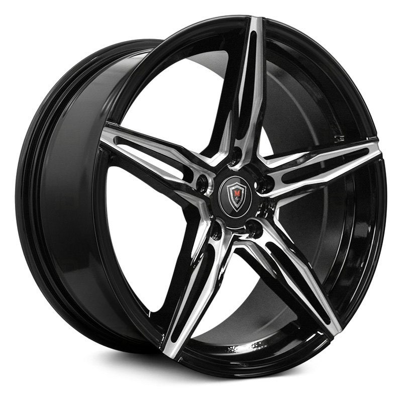 Marquee Luxury M8888  Wheels Gloss Black Milled