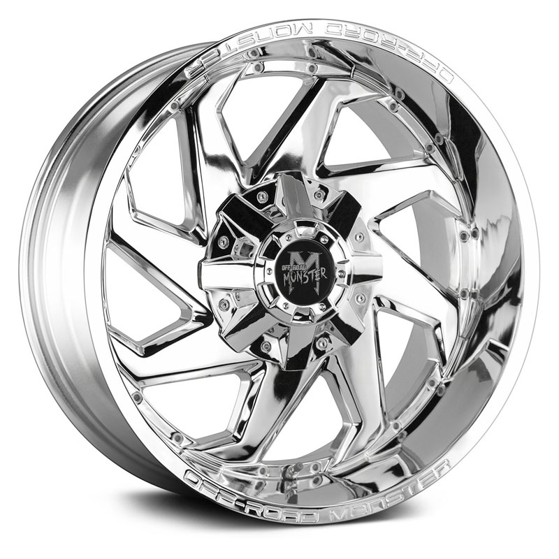 Off-Road Monster M09  Wheels Chrome