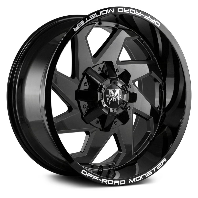 Off-Road Monster M09  Wheels Gloss Black