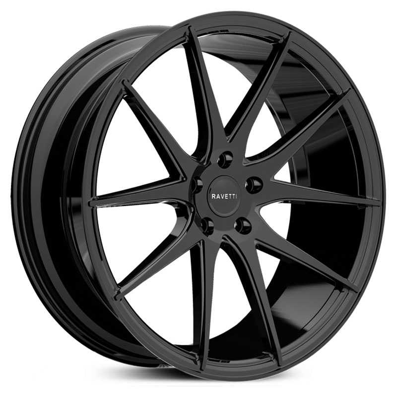 Ravetti M11  Wheels Gloss Black