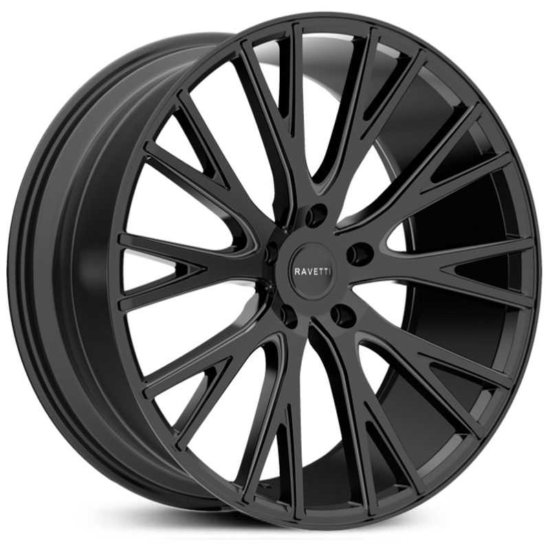 Ravetti M12  Wheels Satin Black