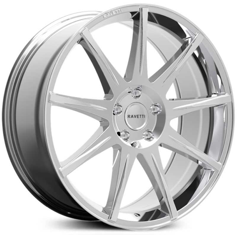 Ravetti M9  Wheels Chrome