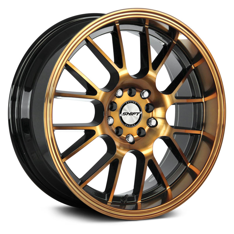 Shift Crank  Wheels Black Machined Bronze