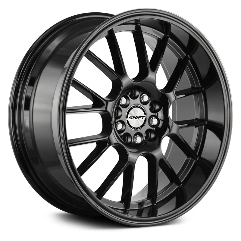 Shift Crank  Wheels  Gloss Black