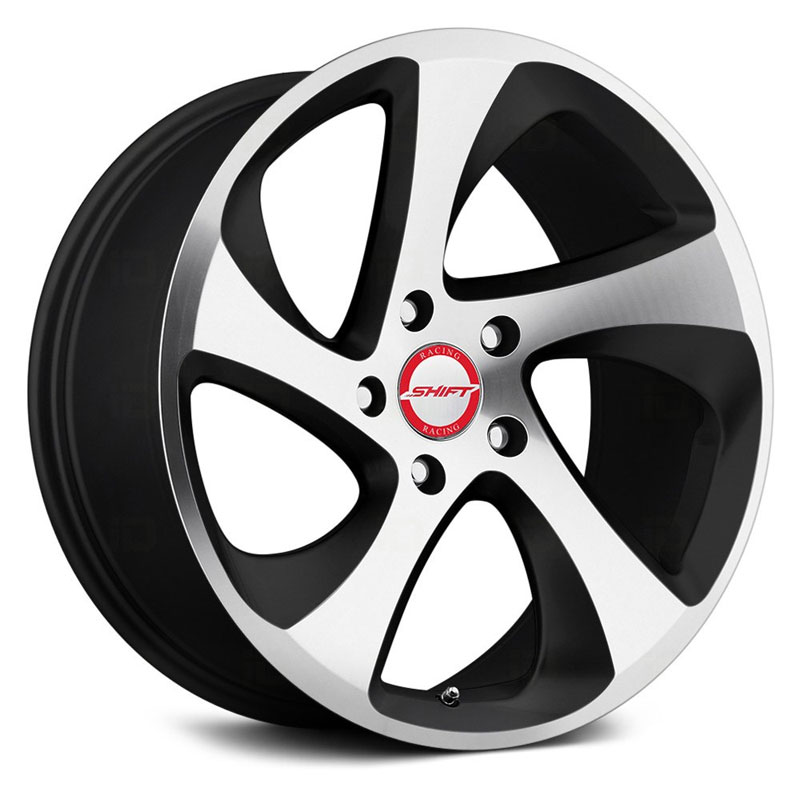 Shift Strut  Wheels Gloss Black Machined