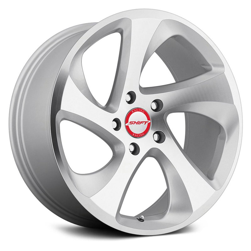 Shift Strut  Wheels Silver Machined