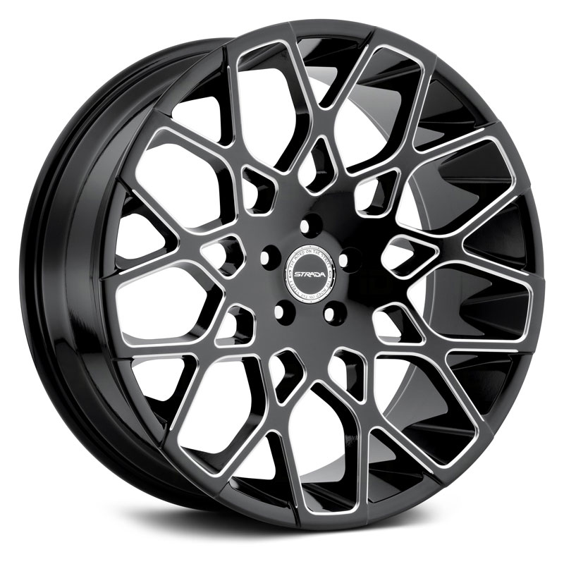 Strada Buca  Wheels Gloss Black Milled