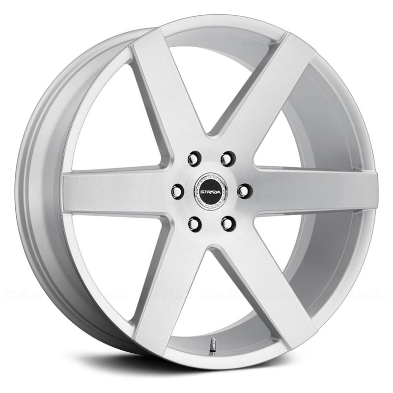 Strada Coda  Wheels Silver Brushed Face