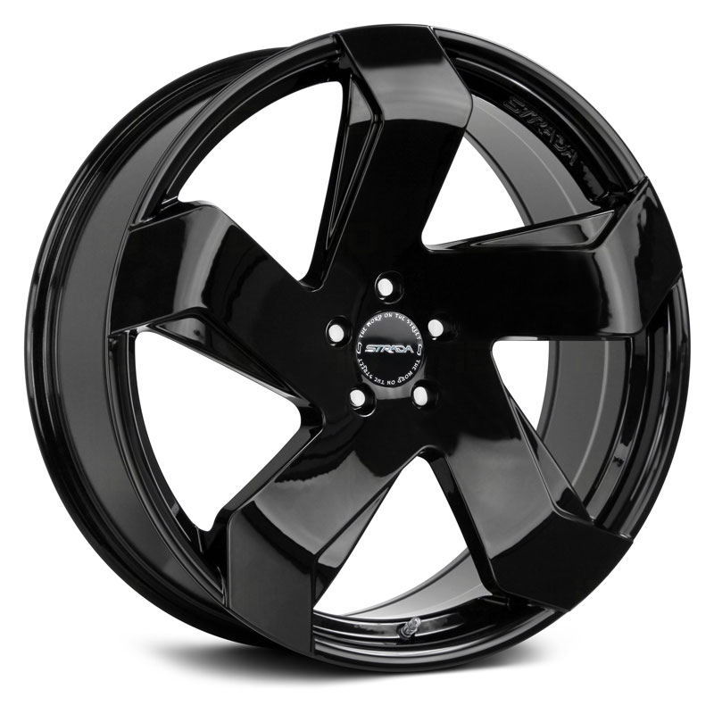 Strada Coltello  Wheels Gloss Black