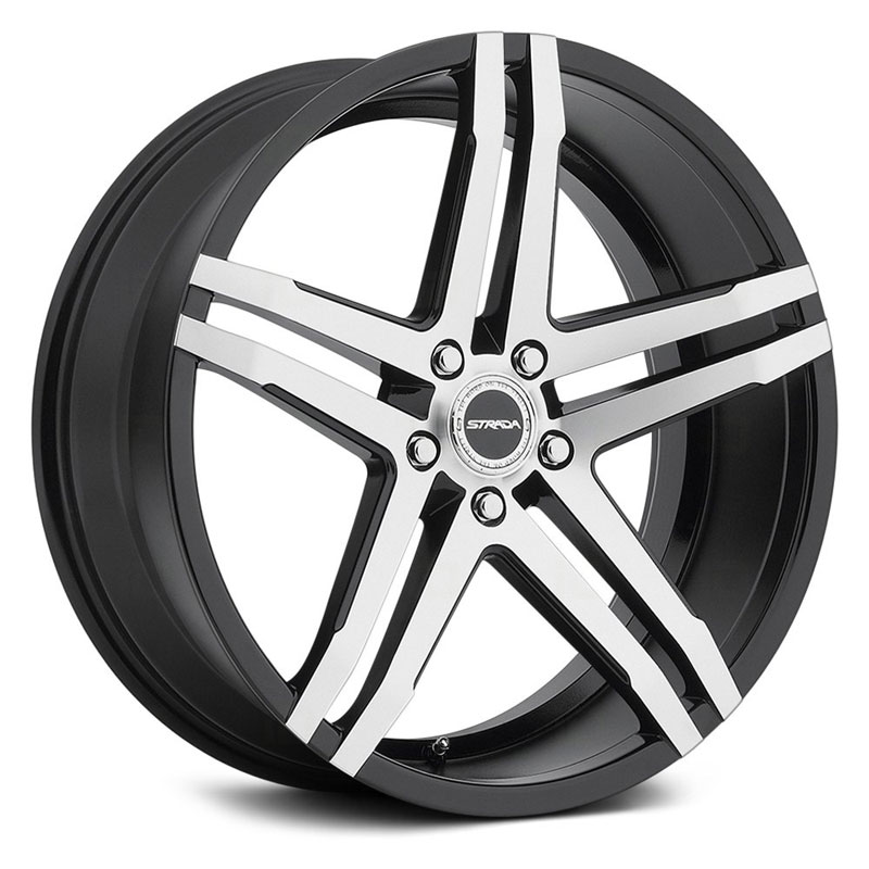 Strada Domani  Wheels Gloss Black Machined