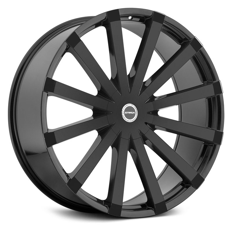 Strada Gabbia  Wheels Gloss Black