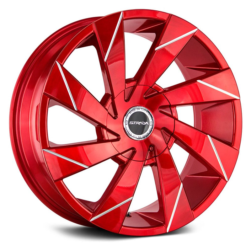 Strada Moto  Wheels Candry Red