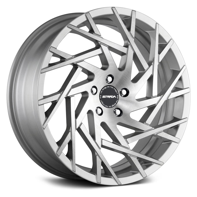 Strada Nido  Wheels Silver Brushed Face