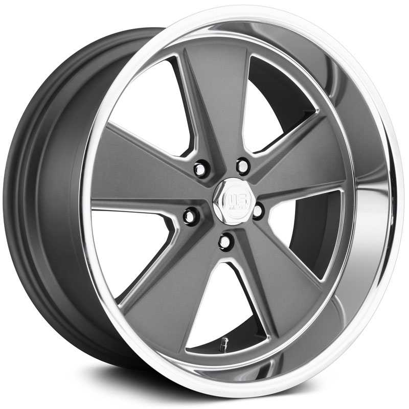 US Mags U120 Roadster  Wheels Matte Gunmetal Machined