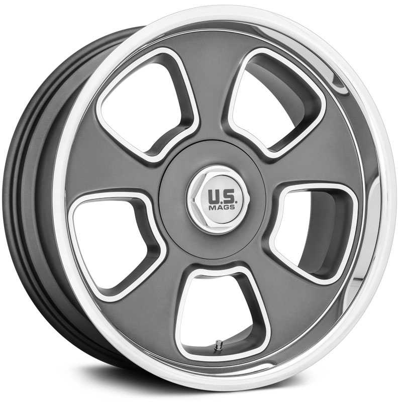 US Mags U125 Boulevard  Wheels Matte Gunmetal