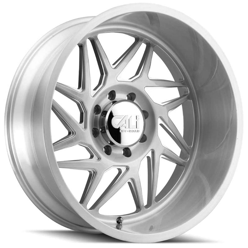 Cali Off-Road 9112 Gemini  Wheels Brushed & Clear Coated