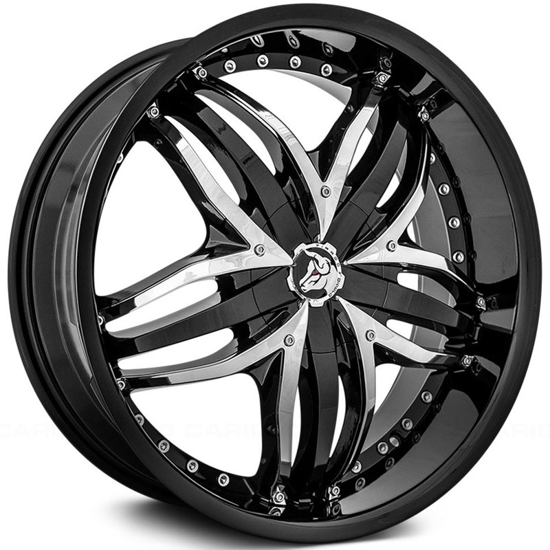 Diablo Angel  Wheels Gloss Black