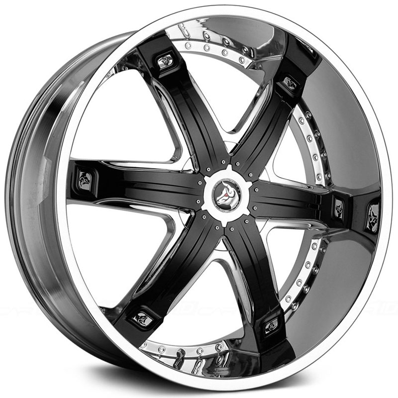 Diablo Fury  Wheels Chrome