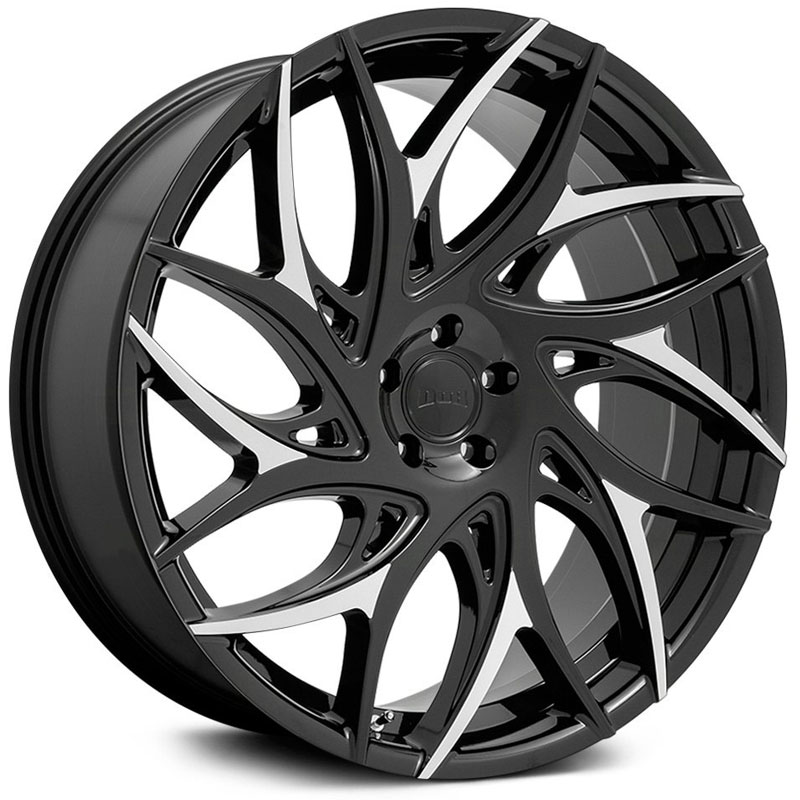 Dub S259 G.O.A.T  Wheels Gloss Black Machined Spokes