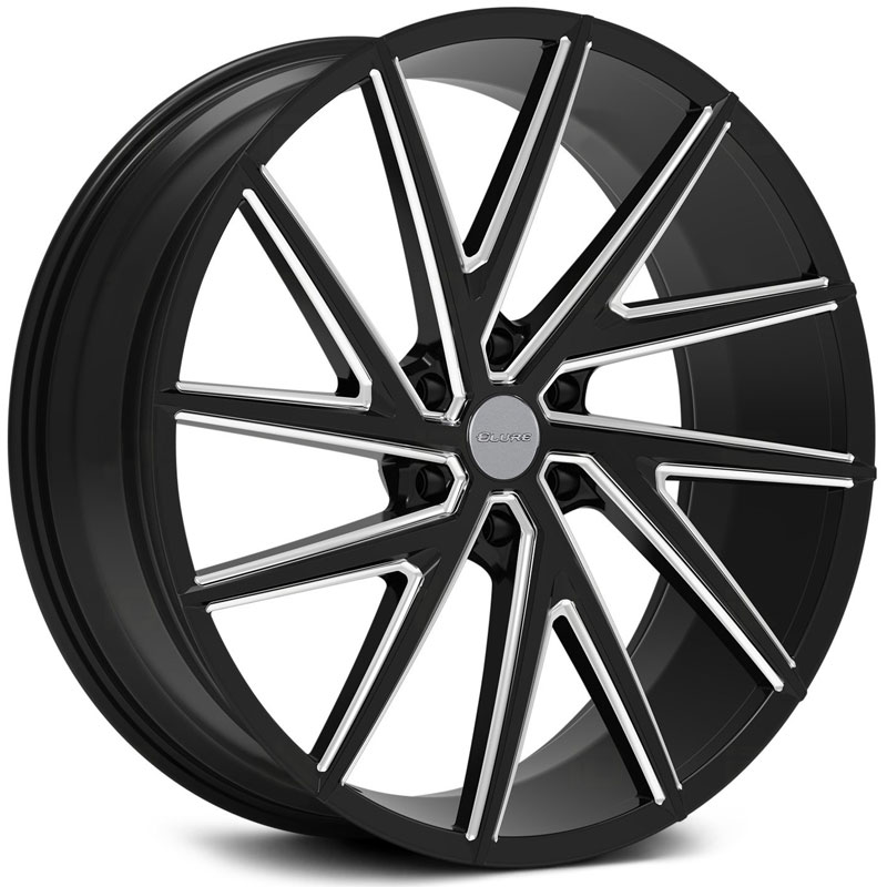 Elure 050  Wheels Black Milled