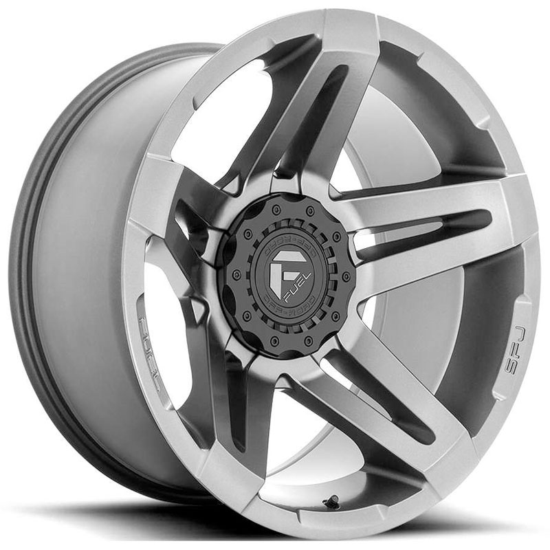 Fuel D764 SFJ  Wheels Matte Gunmetal