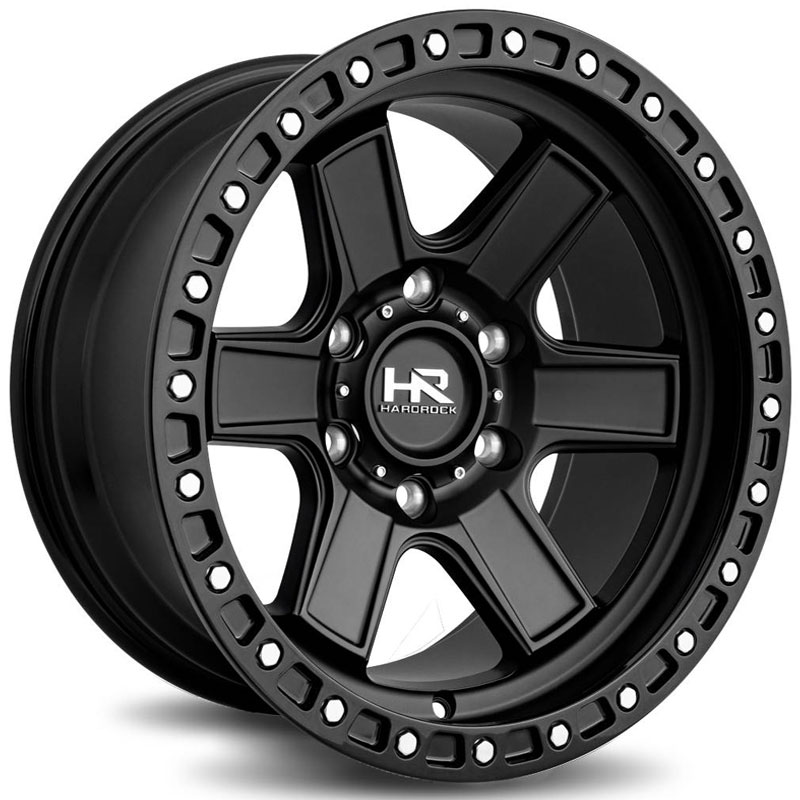 Hardrock Offroad H104  Wheels Matte Black