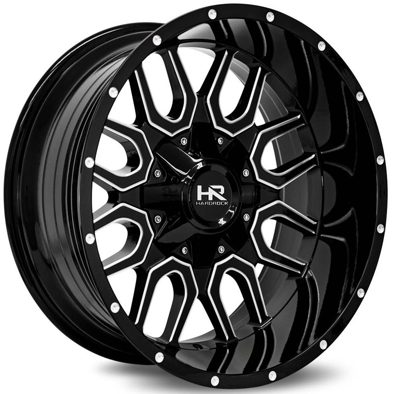 Hardrock Offroad H709 Commander  Wheels Gloss Black