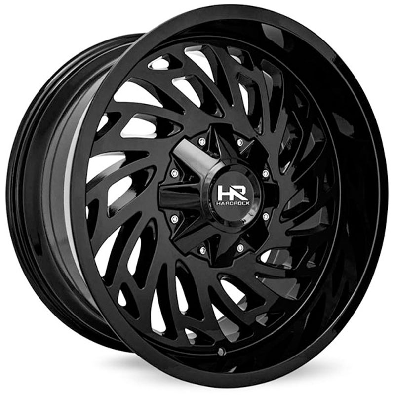 Hardrock Offroad H710 Attack  Wheels Gloss Black Milled