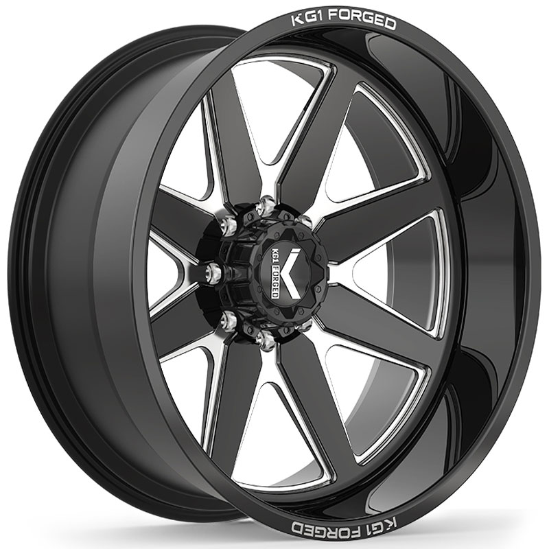 KG1 Forged KC001 Stella  Wheels Gloss Black Machined