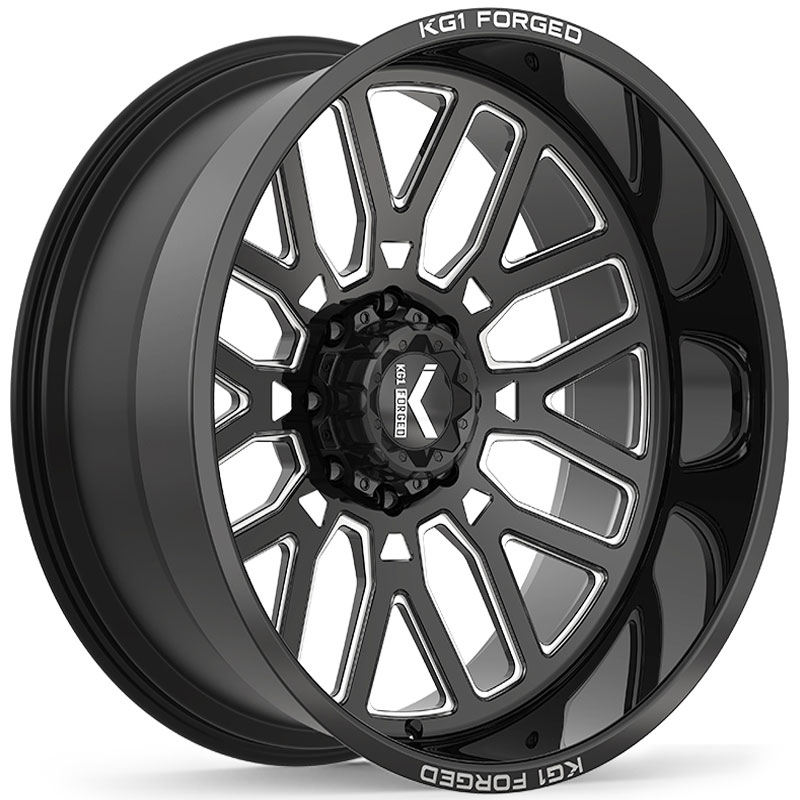 KG1 Forged KC002 Revo  Wheels Gloss Black Machined