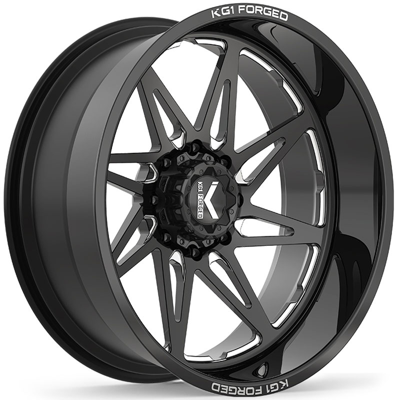 KG1 Forged KC004 Kala  Wheels Gloss Black Machined